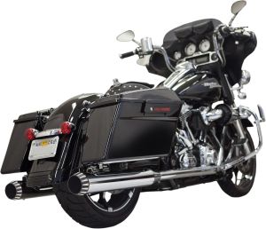 Bassani xhaust KIPUFOGÓDOB 4" QNT C/B 95-16 Harley Davidson FLHR 1340 Road King motor kipufogó 0