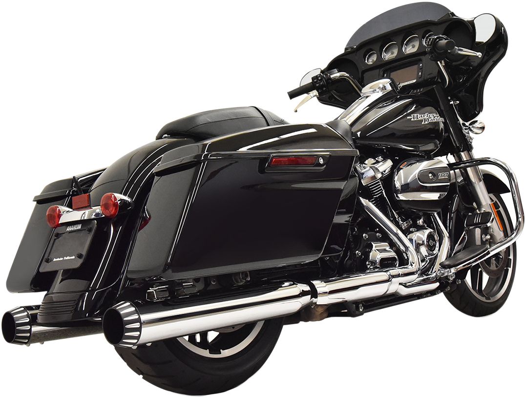 Bassani xhaust KIPUFOGÓDOB 4" QNT C/B 17+ Harley Davidson FLHR 1750 ABS Road King 107 motor kipufogó 0