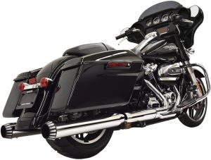Bassani xhaust KIPUFOGÓDOB 4" QNT C/B 17+ Harley Davidson FLTRX 1750 ABS Road Glide 107 motor kipufogó