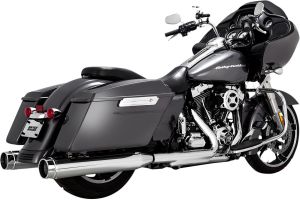 Vance & hines KIPUFOGÓ TQ 4.5"CH 95-16FL Harley Davidson FLTRX 1584 Road Glide Custom motor kipufogó