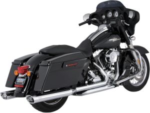 Vance & hines HEADER CARB DRESSER DUALS CHROME Harley Davidson FLTRX 1584 Road Glide Custom motor kipufogó