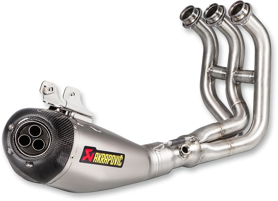 Akrapovic RACING LINE KIPUFOGÓRENDSZER ROZSDAMENTES & TITANIUM YAMAHA FZ-09 850  motor kipufogó 0