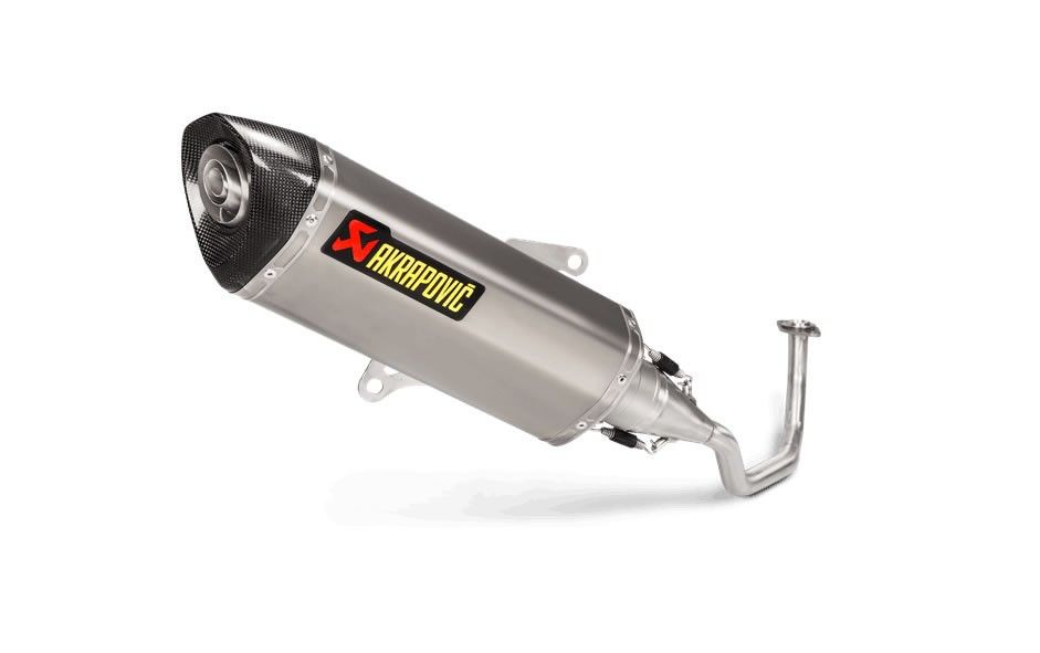 Akrapovic RACING LINE KIPUFOGÓRENDSZER ROZSDAMENTES HONDA NSS 125 ABS Forza motor kipufogó 0