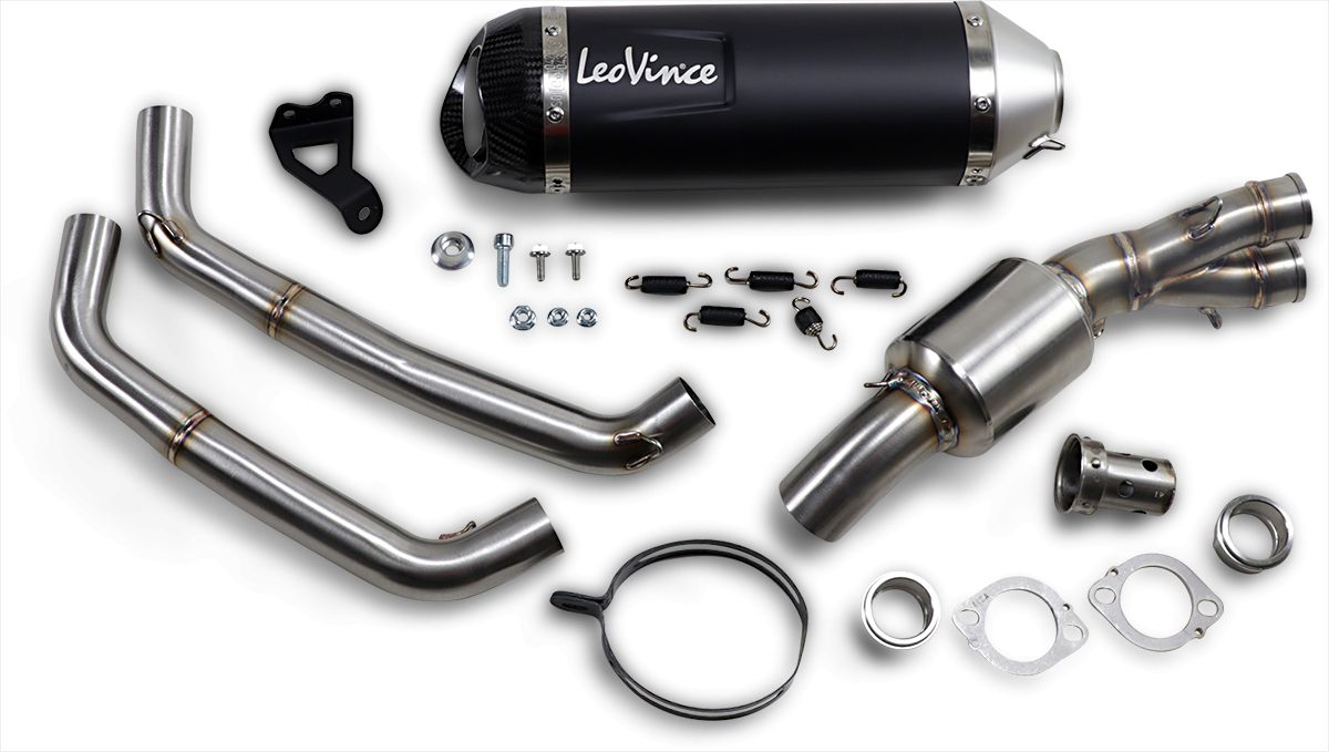 Leovince KIPUFOGÓ ONE EVO BLK MT-07 YAMAHA FZ-07 700  motor kipufogó 0