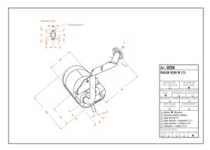 Sito KIPUFOGÓ SITO VESPA VESPA PK 125 ETS E-Start motor kipufogó