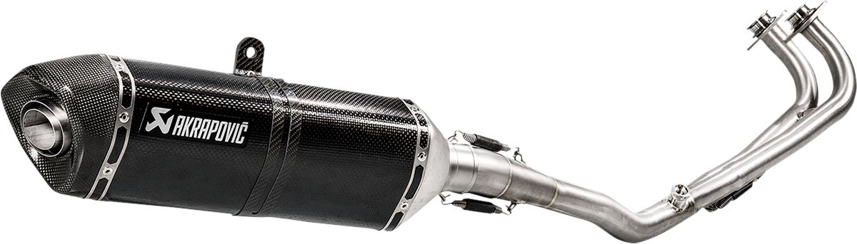 Akrapovic RACING LINE KIPUFOGÓRENDSZER ROZSDAMENTES & CARBON SYM MAXSYM 500 TL  motor kipufogó 0