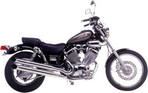 Leovince SILVERTAIL K02 FULL KIPUFOGÓ SYSTEM CHROMED STEEL YAMAHA XV 535 Virago motor kipufogó