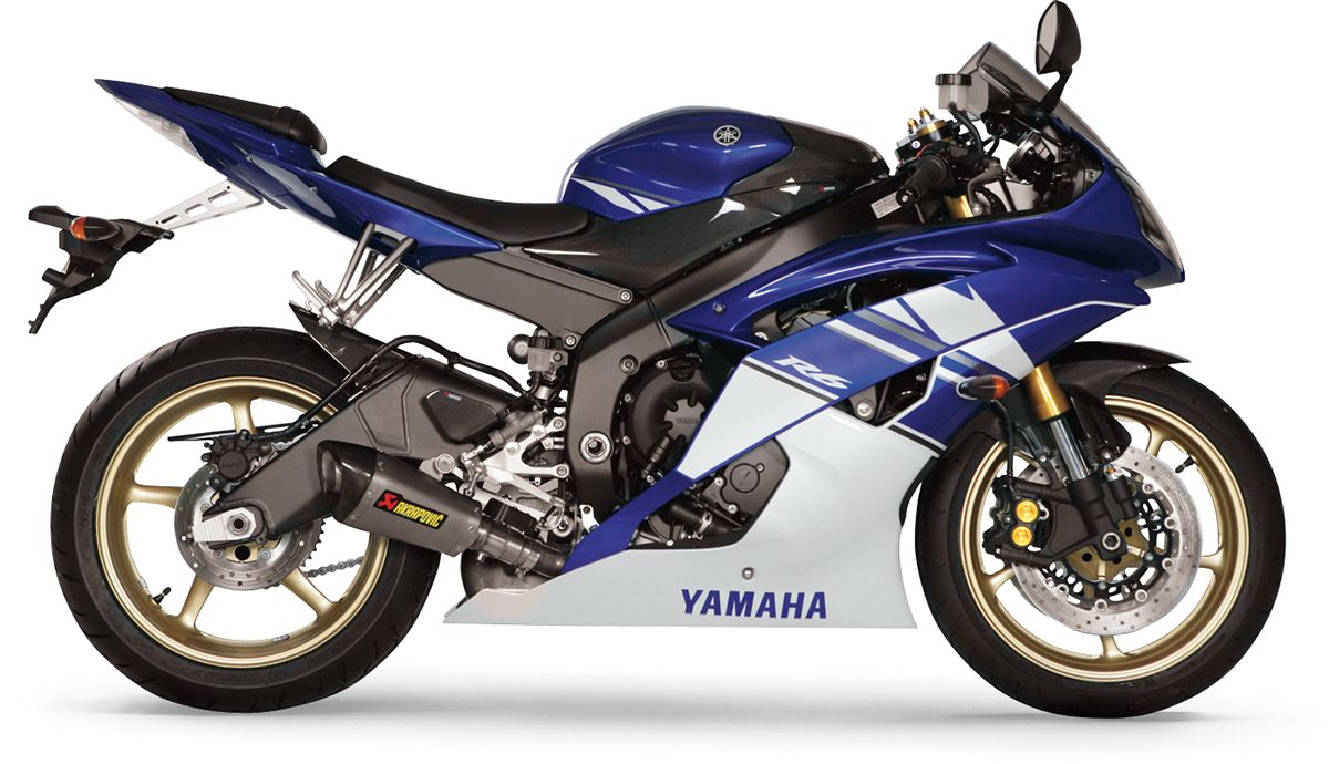 Akrapovic FELCSÚSZTATHATÓ LINE KIPUFOGÓ TITANIUM YAMAHA YZF-R6 600  motor kipufogó 0