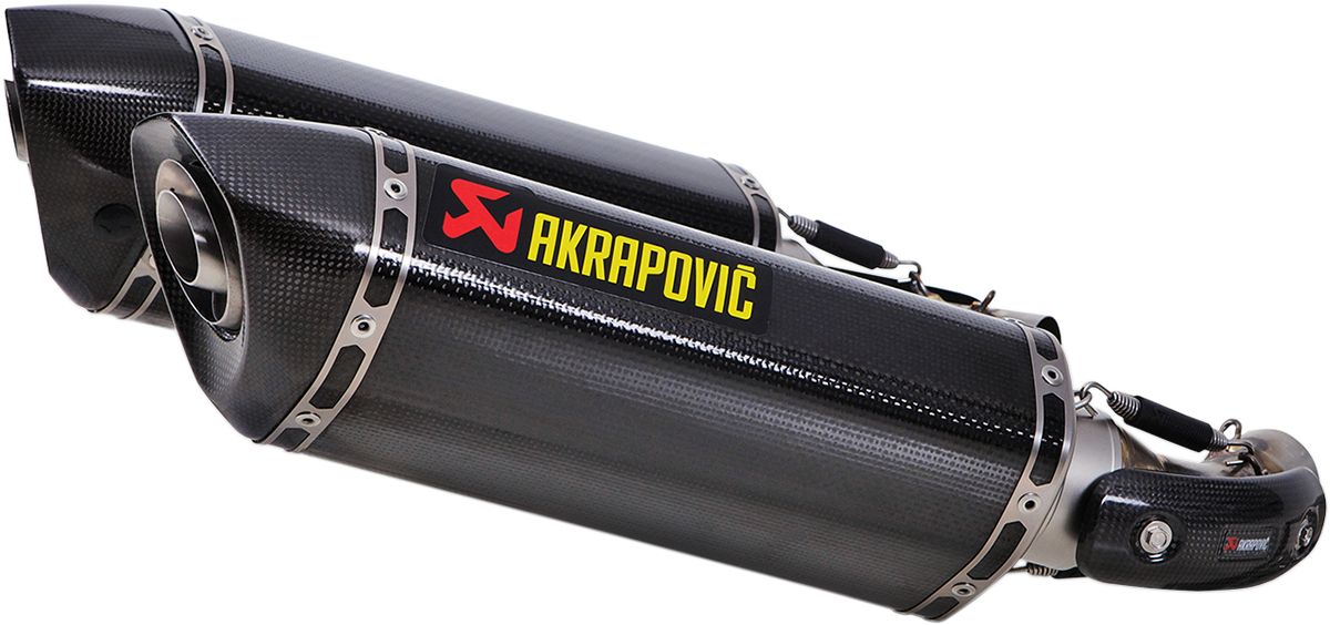 Akrapovic FELCSÚSZTATHATÓ LINE KIPUFOGÓ CARBON DUCATI MONSTER 696  motor kipufogó 0