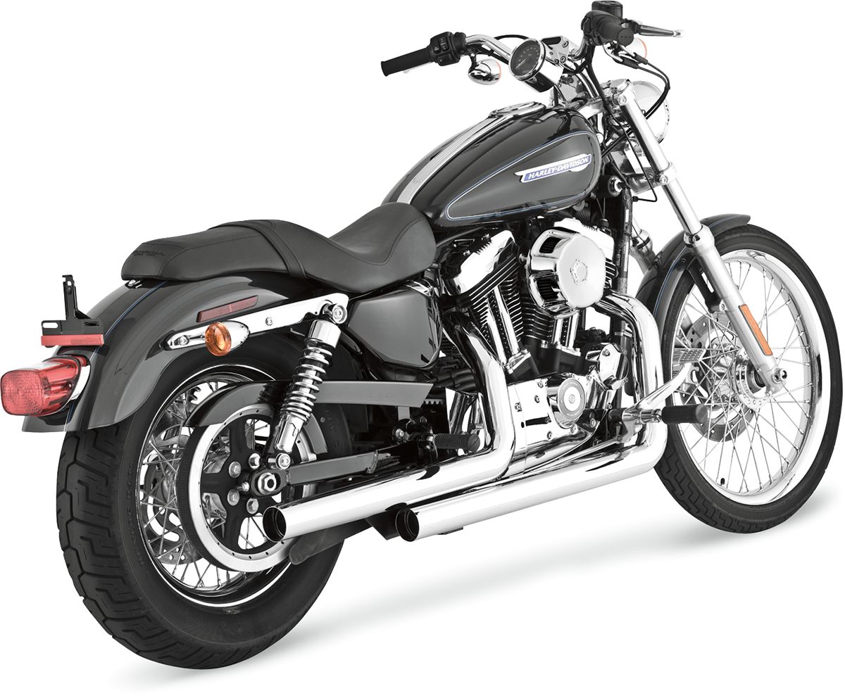 Vance & hines KIPUFOGÓ STRAIGHTSHOTS CHROME Harley Davidson XL 1200 X Forty-Eight motor kipufogó 0