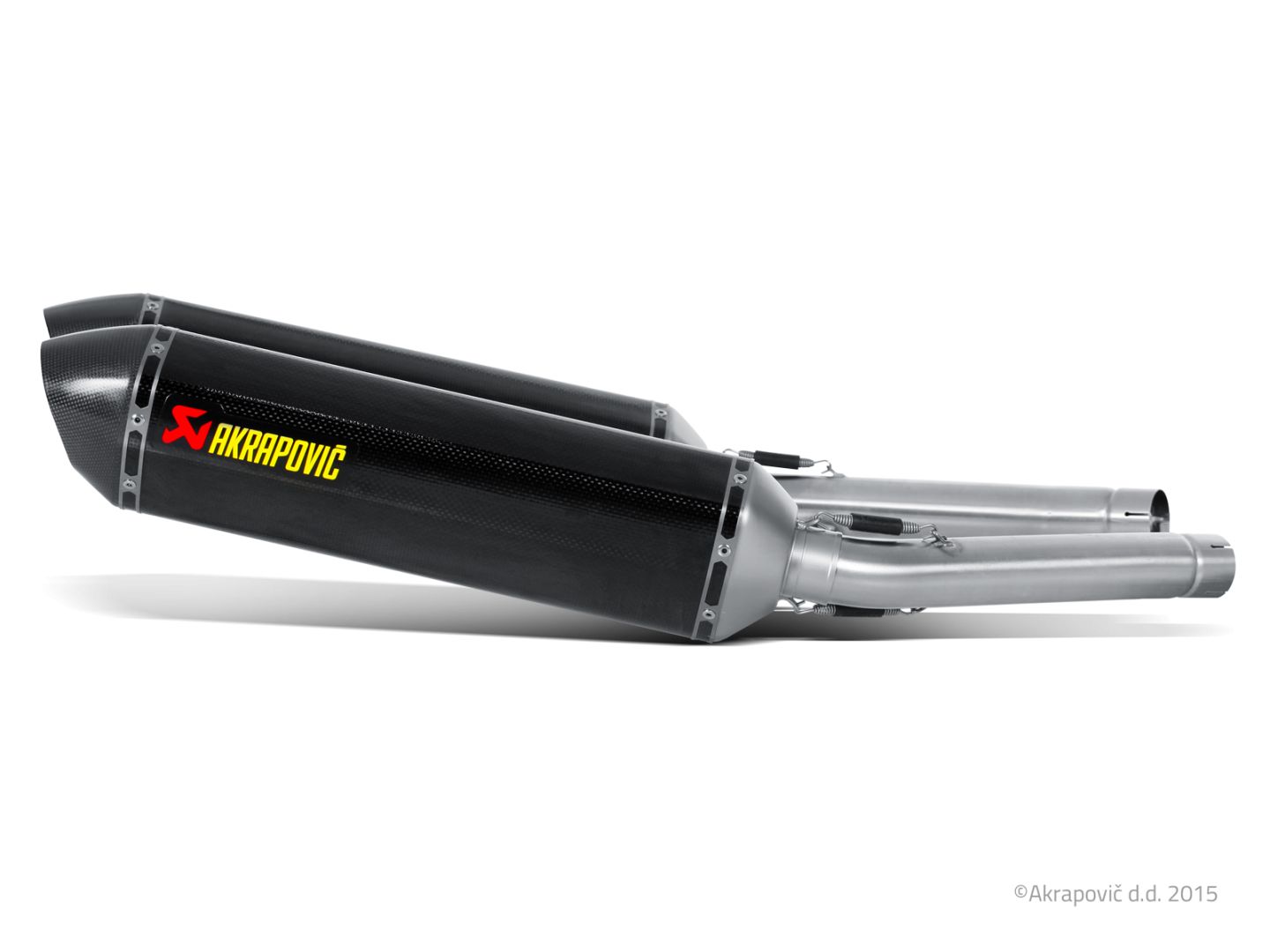 Akrapovic FELCSÚSZTATHATÓ LINE KIPUFOGÓ CARBON SUZUKI GSX 1300 R Hayabusa motor kipufogó 0