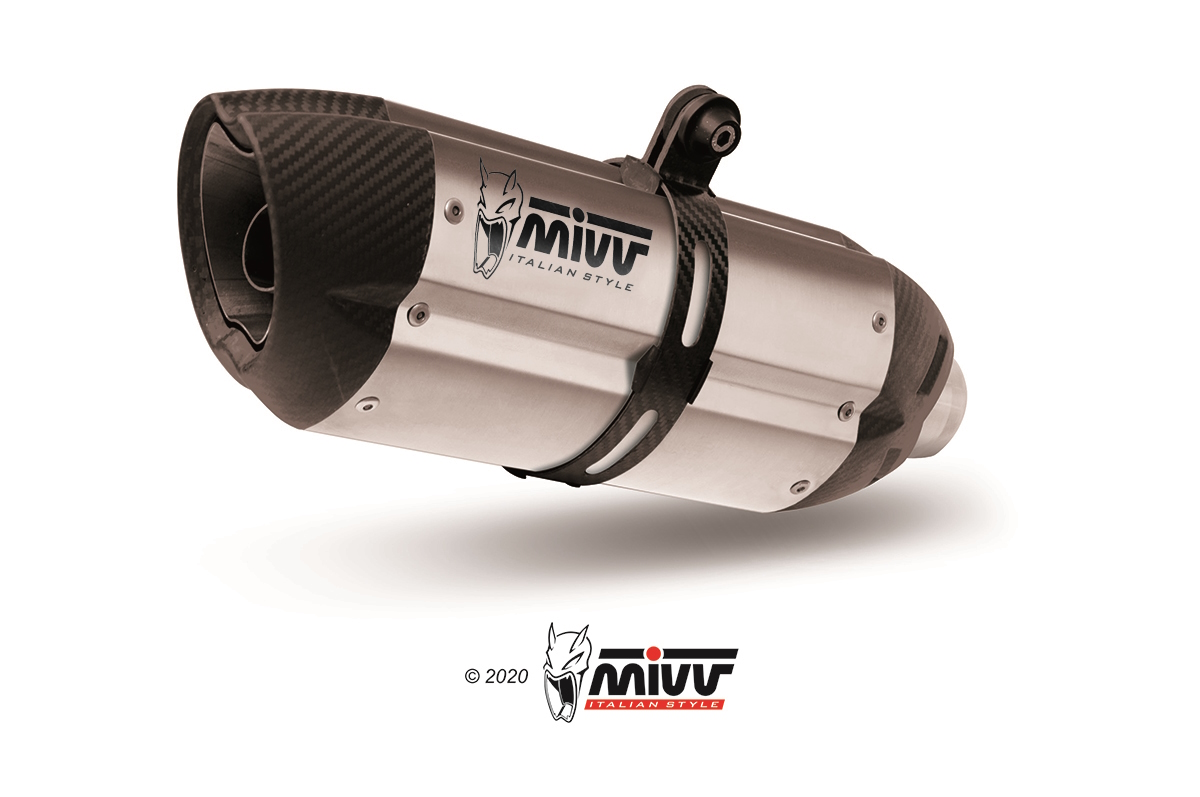 MIVV SUONO INOX KIPUFOGÓDOBOK KTM SUPERMOTO 950  motor kipufogó 1