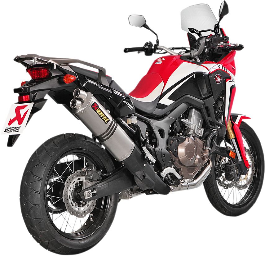 Akrapovic FELCSÚSZTATHATÓ LINE KIPUFOGÓ TITANIUM HONDA CRF 1000 L Africa Twin motor kipufogó 0