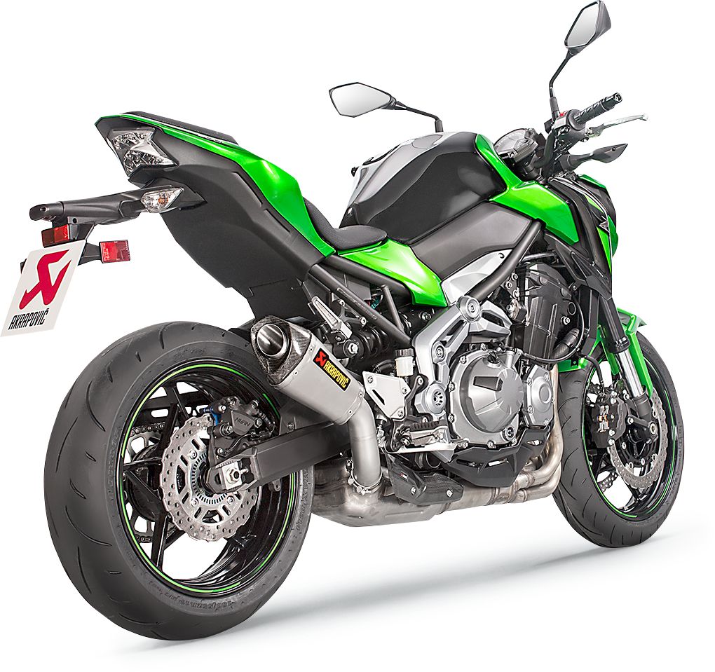 Akrapovic FELCSÚSZTATHATÓ LINE KIPUFOGÓ TITANIUM KAWASAKI Z 900 ABS  motor kipufogó 0