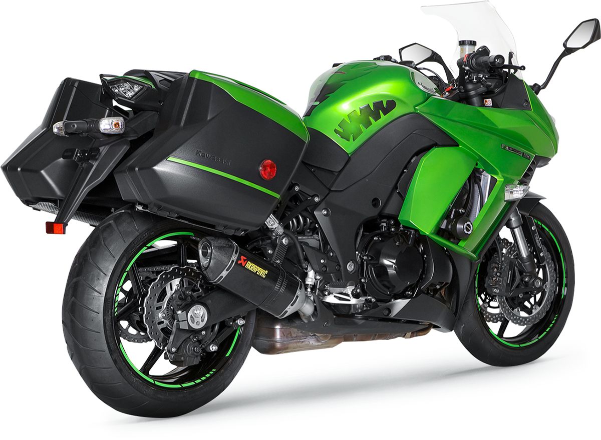 Akrapovic FELCSÚSZTATHATÓ LINE KIPUFOGÓ CARBON KAWASAKI Z 1000 ABS  motor kipufogó 0