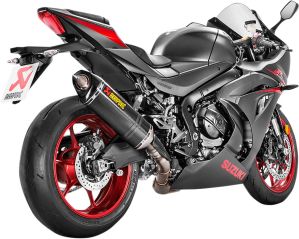 Akrapovic FELCSÚSZTATHATÓ LINE KIPUFOGÓ CARBON SUZUKI GSX-R 1000 R ABS 100th Anniversary Edition motor kipufogó