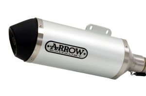 Arrow URBAN ALUMINIUM SILENCER WITH BLACK STEEL END CAP KAWASAKI J 125 ABS  motor kipufogó