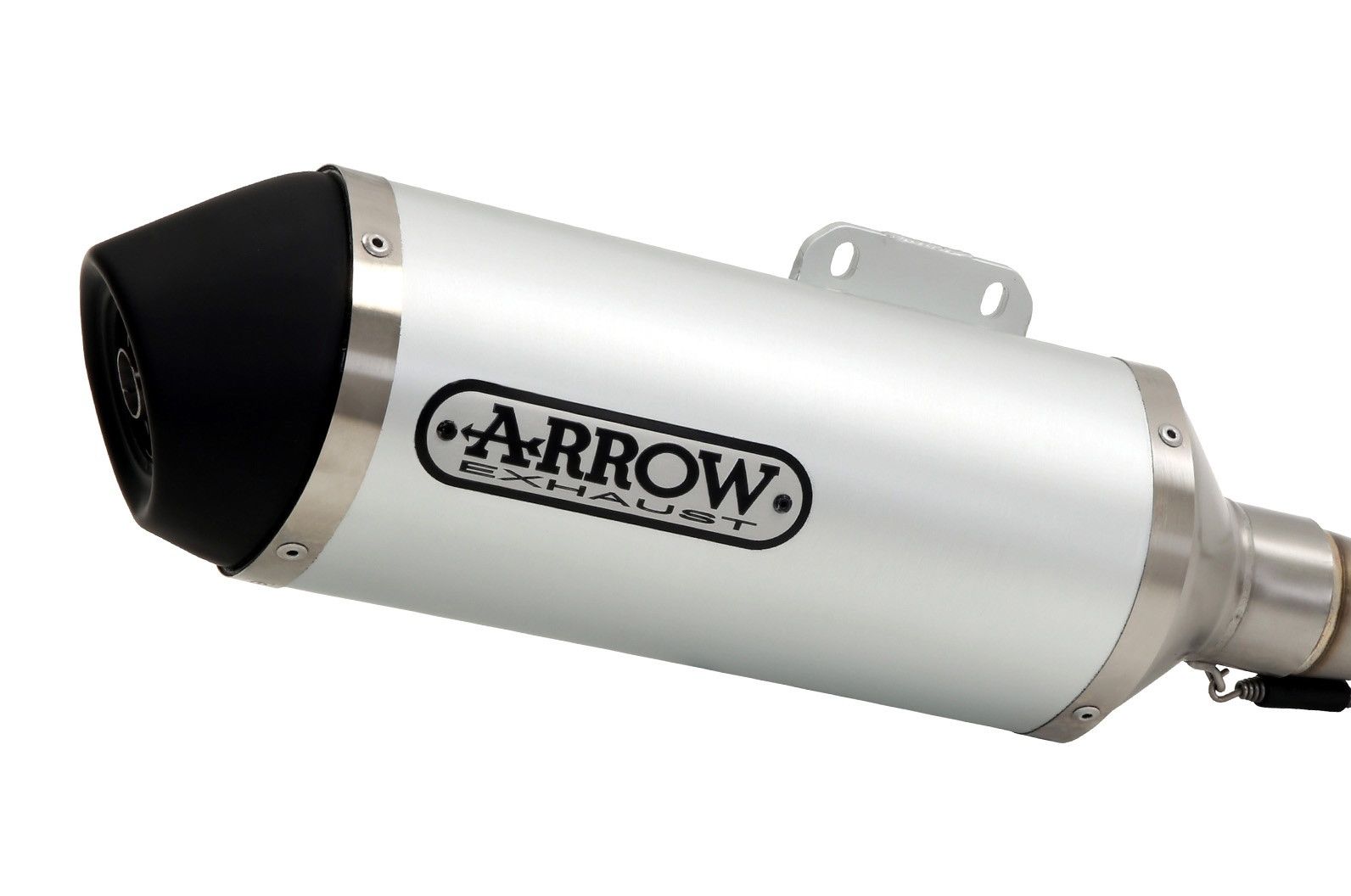 Arrow URBAN ALUMINIUM SILENCER WITH BLACK STEEL END CAP YAMAHA MW 125 Tricity motor kipufogó 0