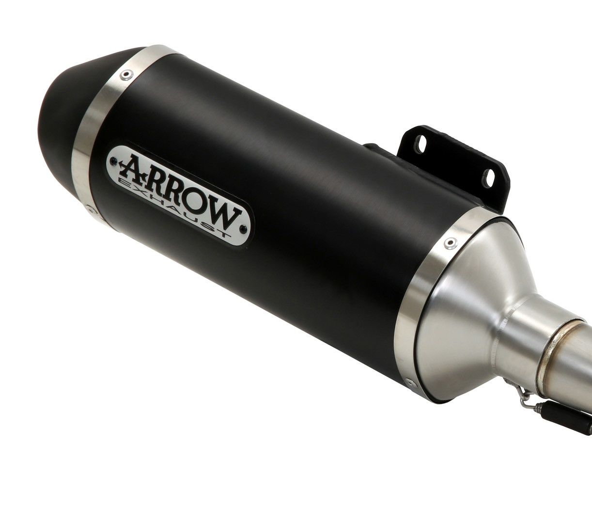 Arrow URBAN DARK ALUMINIUM SILENCER WITH BLACK STEEL END CAP VESPA PRIMAVERA 125 IGET ABS  motor kipufogó 0