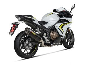 Akrapovic KIPUFOGÓ CF CB500F/X HONDA CBR 500 R   motor kipufogó