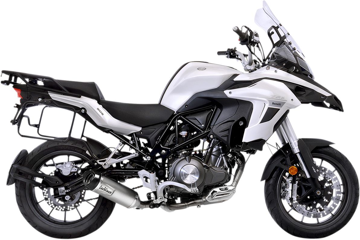 Leovince LV ONE EVO FELCSÚSZTATHATÓE KIPUFOGÓ ROZSDAMENTES BENELLI TRK 502 ABS  motor kipufogó 0