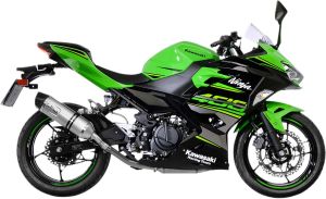 Leovince LV ONE EVO FELCSÚSZTATHATÓE KIPUFOGÓ ROZSDAMENTES KAWASAKI EX 400 Ninja motor kipufogó
