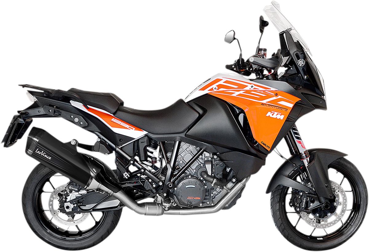 Leovince KIPUFOGÓ LV12 BK KTM KTM ADVENTURE 1190 ABS  motor kipufogó 0