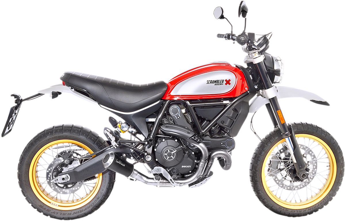 Leovince KIPUFOGÓ LV-10 CARBON DUC DUCATI SCRAMBLER 803 ABS Desert Sled motor kipufogó 0