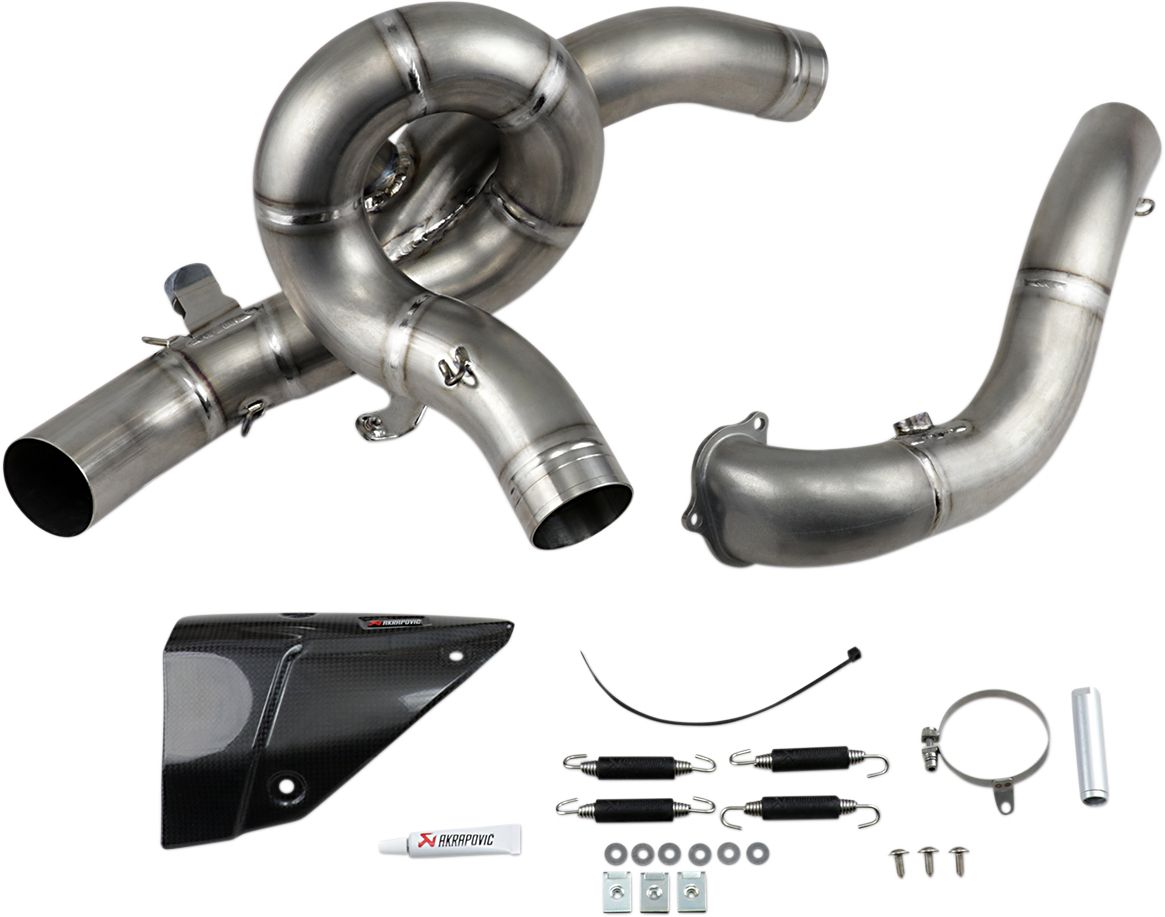 Akrapovic OPTIONAL HEADER TITANIUM DUCATI MULTISTRADA 1200 ABS DVT motor kipufogó 0