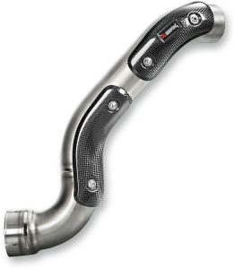 Akrapovic OPTIONAL LINK PIPE TITANIUM HIGH BMW R NINE T ABS Urban G/S motor kipufogó