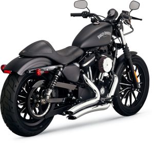 Vance & hines KIPUFOGÓ SYSTEM BIG RADIUS CHROME Harley Davidson XL 1200 XS ABS Sportster Forty-Eight Special motor kipufogó