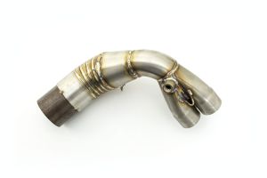 Leovince CATALYTIC CONVERTER MANIFOLD YAMAHA MT-09 ABS Tracer 9 GT motor kipufogó