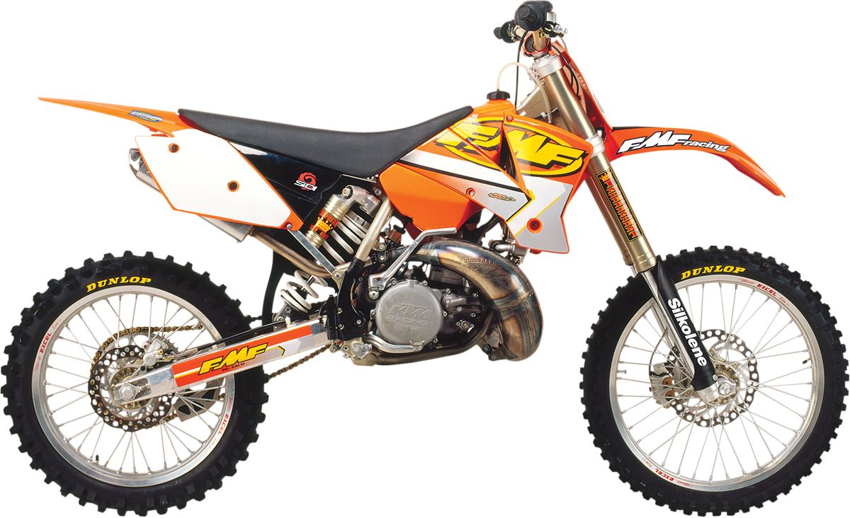 Fmf FACTORY FATTY PIPE RAW STEEL KTM KTM EXC 300  motor kipufogó 0