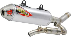 Pro circuit KIPUFOGÓ SYSTEM T-6 EURO STAINLESS WITH TITANIUM CANISTERS & CARBON END CAP HUSQVARNA FC 450  motor kipufogó