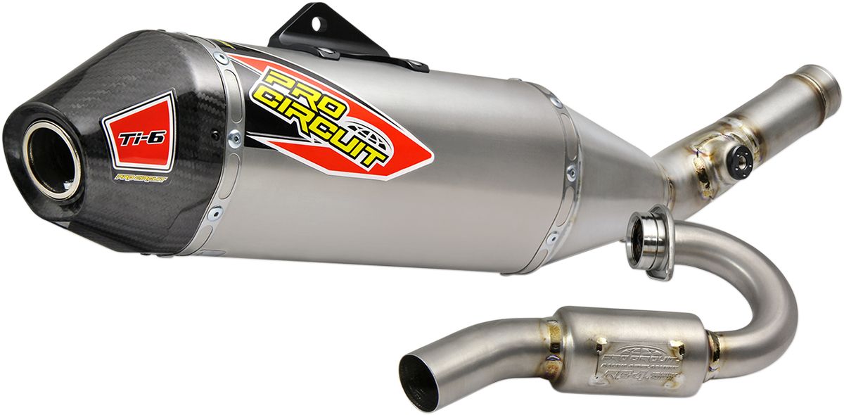 Pro circuit KIPUFOGÓ SYSTEM TI-6 TITANIUM WITH CARBON END CAP KAWASAKI KX 250 F  motor kipufogó 0