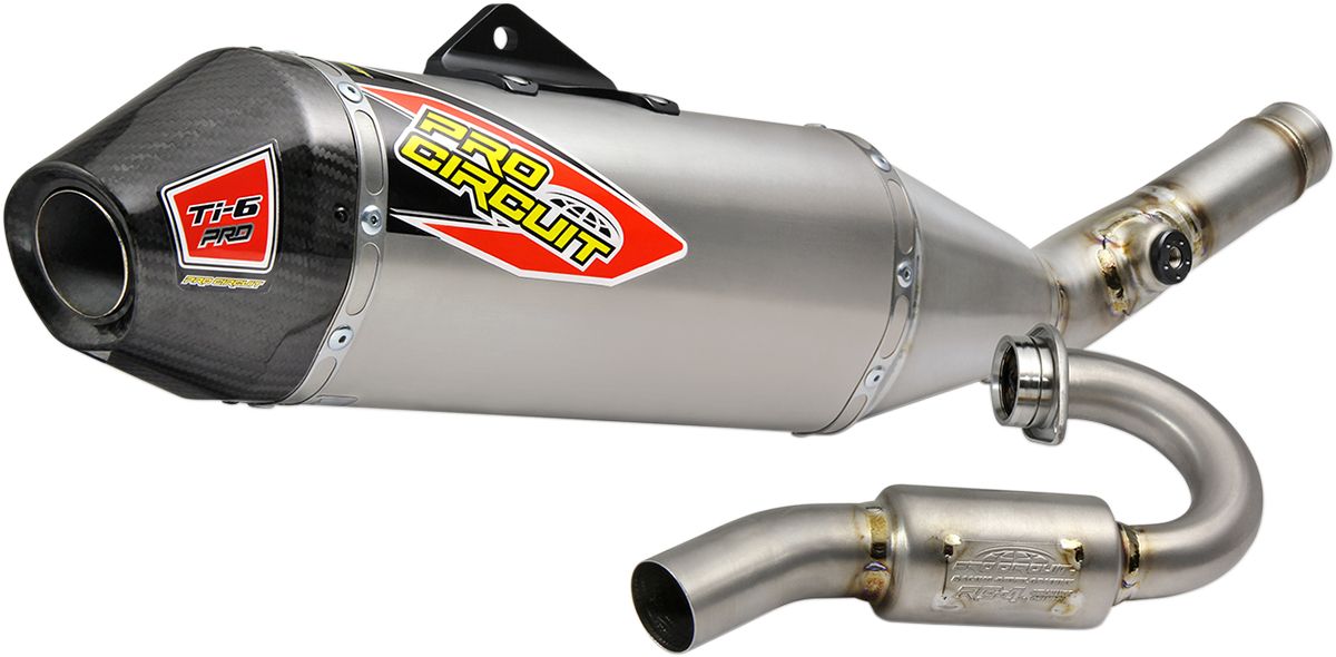 Pro circuit KIPUFOGÓ SYSTEM TI-6 PRO TITANIUM WITH CARBON END CAP KAWASAKI KX 250 F  motor kipufogó 0