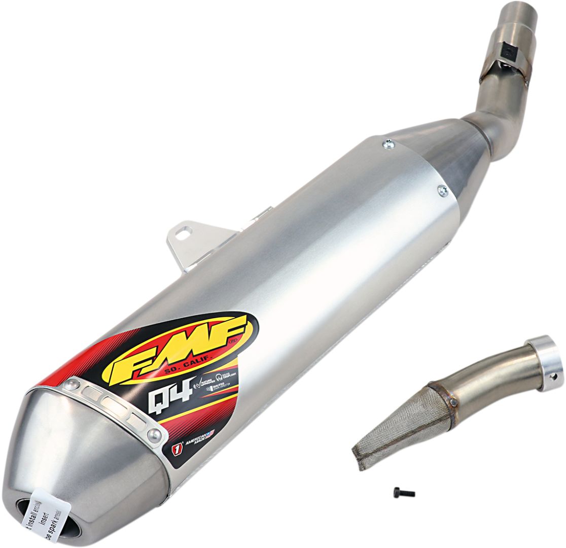 Fmf Q4 HEX FELCSÚSZTATHATÓ KIPUFOGÓ ALUMINUM HONDA HONDA CRF 450 X Enduro motor kipufogó 0