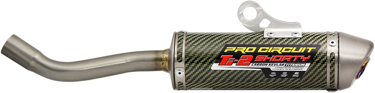 Pro circuit KIPUFOGÓ/SILENCER TI-2 SHORTY CARBON KEVLAR TITANIUM YAMAHA YZ 125  motor kipufogó 0