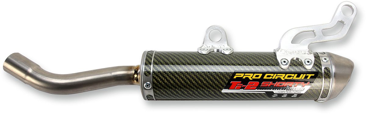 Pro circuit KIPUFOGÓ/SILENCER TI-2 SHORTY CARBON KEVLAR TITANIUM YAMAHA YZ 250  motor kipufogó 0