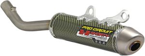 Pro circuit KIPUFOGÓ/SILENCER TI-2 SHORTY CARBON KEVLAR TITANIUM KAWASAKI KX 250  motor kipufogó