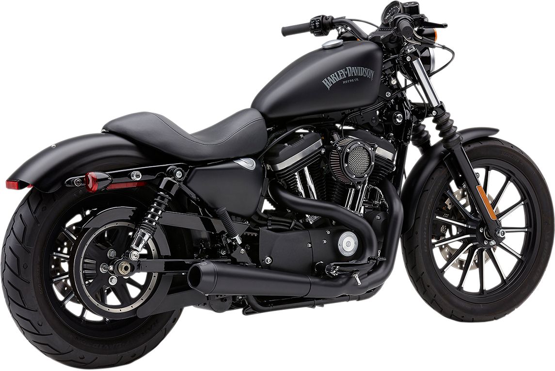 Cobra KIPUFOGÓ SYSTEM EL DIABLO 2-INTO-1 BLACK Harley Davidson XL 883 N Iron motor kipufogó 0