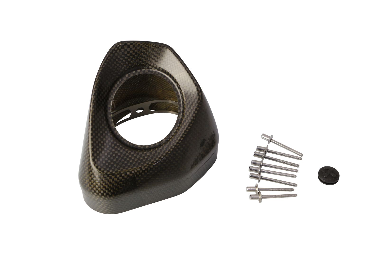 Akrapovic END CAP CARBON BLACK Univerzális motor kipufogó 0