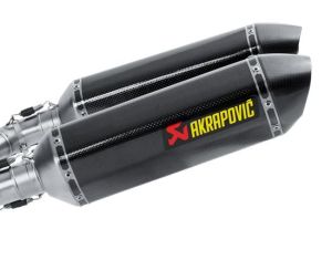 Akrapovic REPLACEMENT KIPUFOGÓ CARBON LEFT Univerzális motor kipufogó