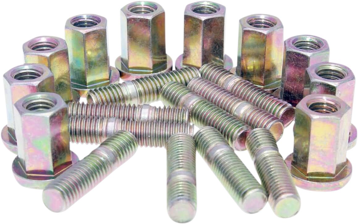 Naraku KIPUFOGÓ STUD BOLT SET Univerzális motor kipufogó 0