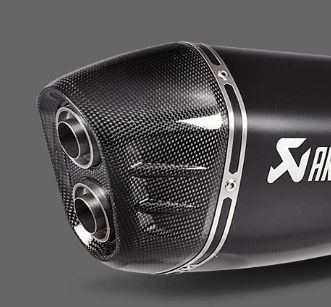 Akrapovic END CAP CARBON BLACK Univerzális motor kipufogó 0