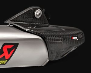 Akrapovic HEAT SHIELD CARBON Univerzális motor kipufogó