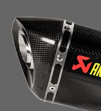 Akrapovic END CAP CARBON BLACK Univerzális motor kipufogó 0