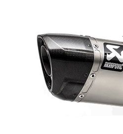 Akrapovic END CAP CARBON BLACK Univerzális motor kipufogó 0