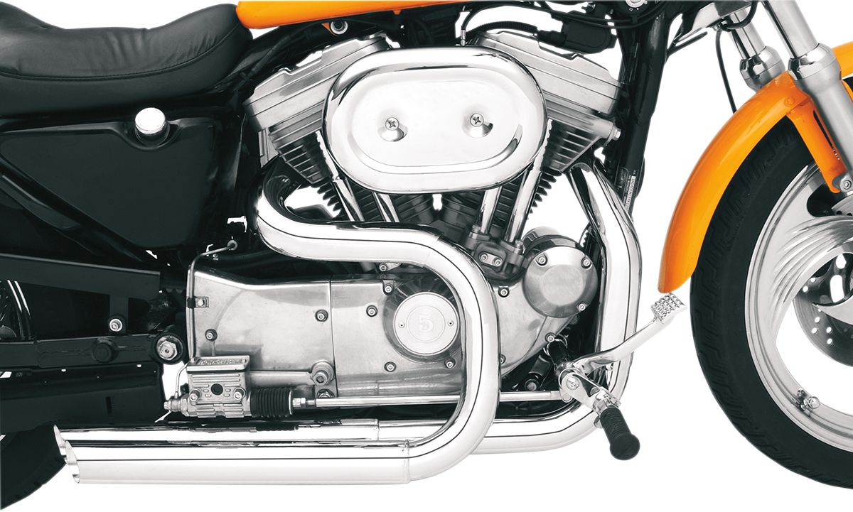 Bassani xhaust HEAT SHIELD PRO STREET CHROME Harley Davidson XL 1200 X Forty-Eight motor kipufogó 0