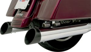 Bassani xhaust END CAP SLASH CUT QUICK CHANGE BLACK Univerzális motor kipufogó